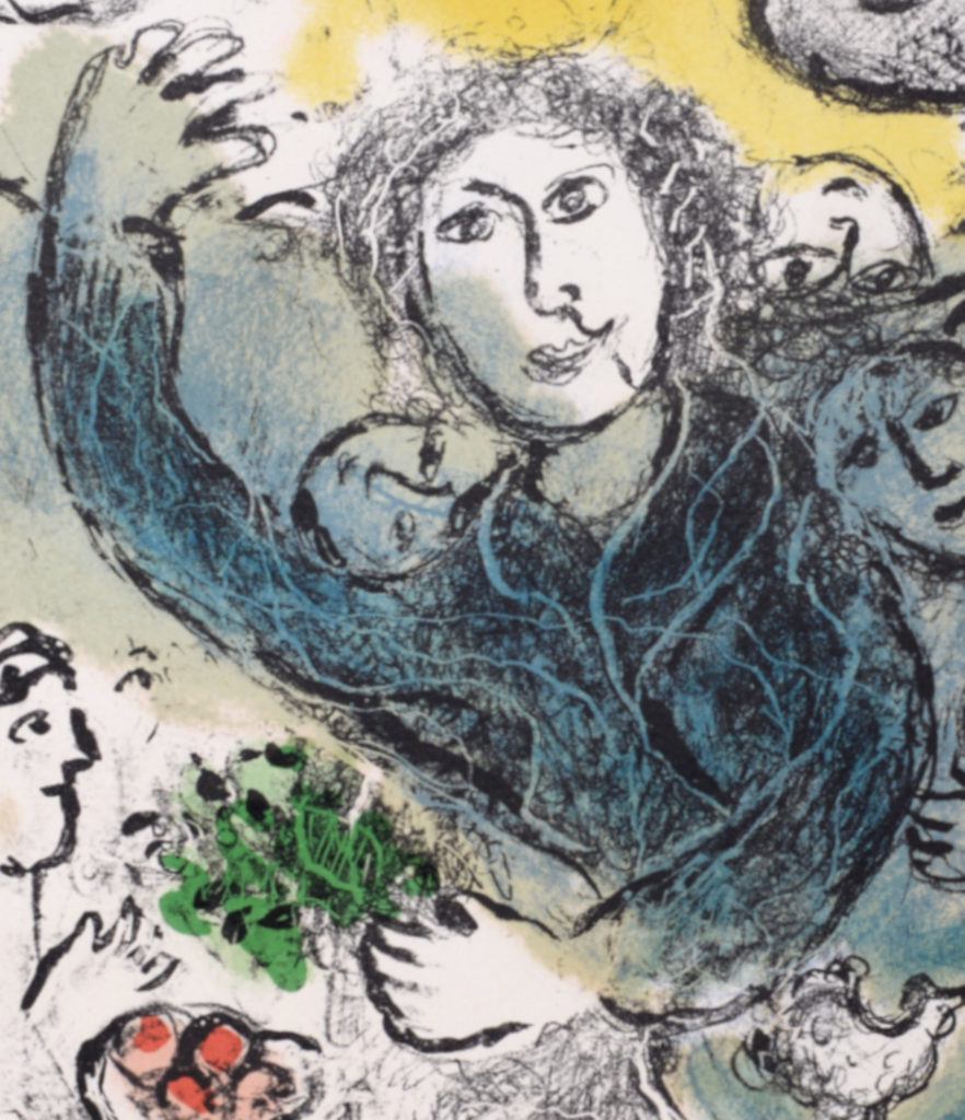 Marc Chagall - L'Artiste II, 1978 - Very scarce! - Image 4