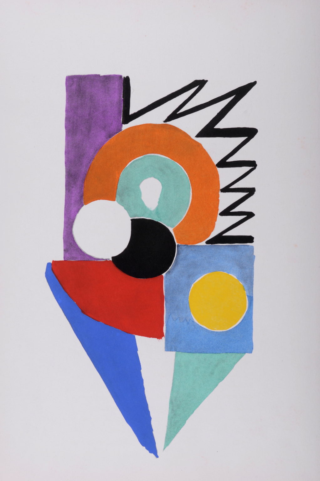 Sonia Delaunay - Costumes (B), 1969