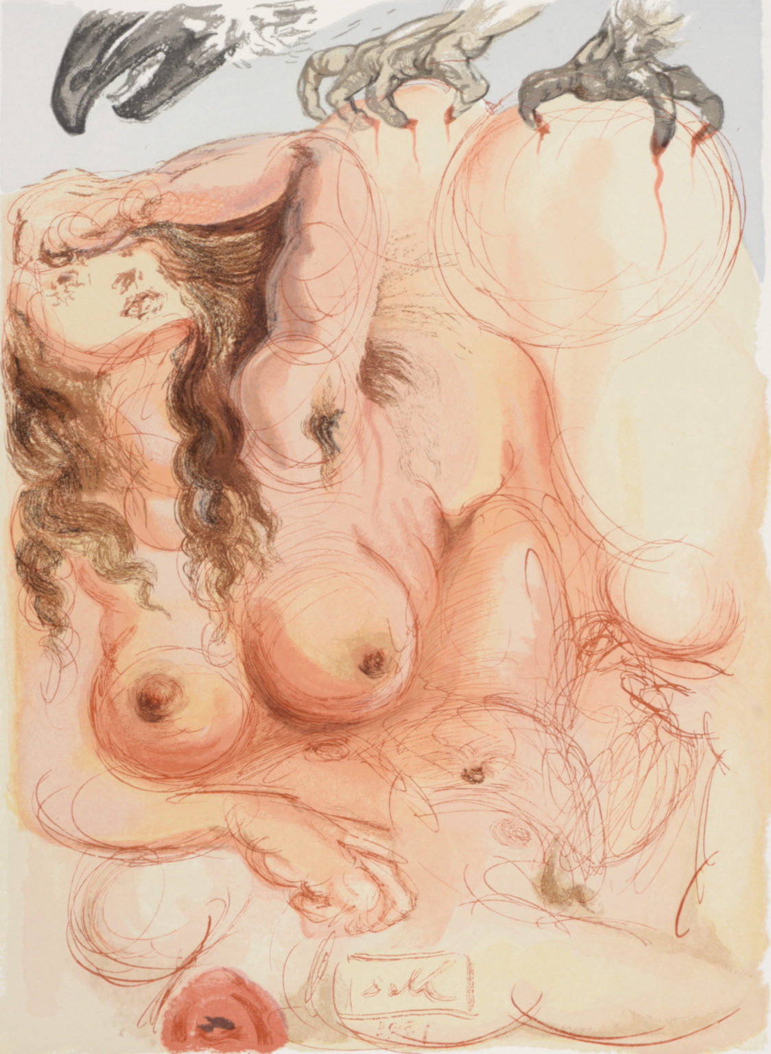 Salvador Dali - Le songe, 1963