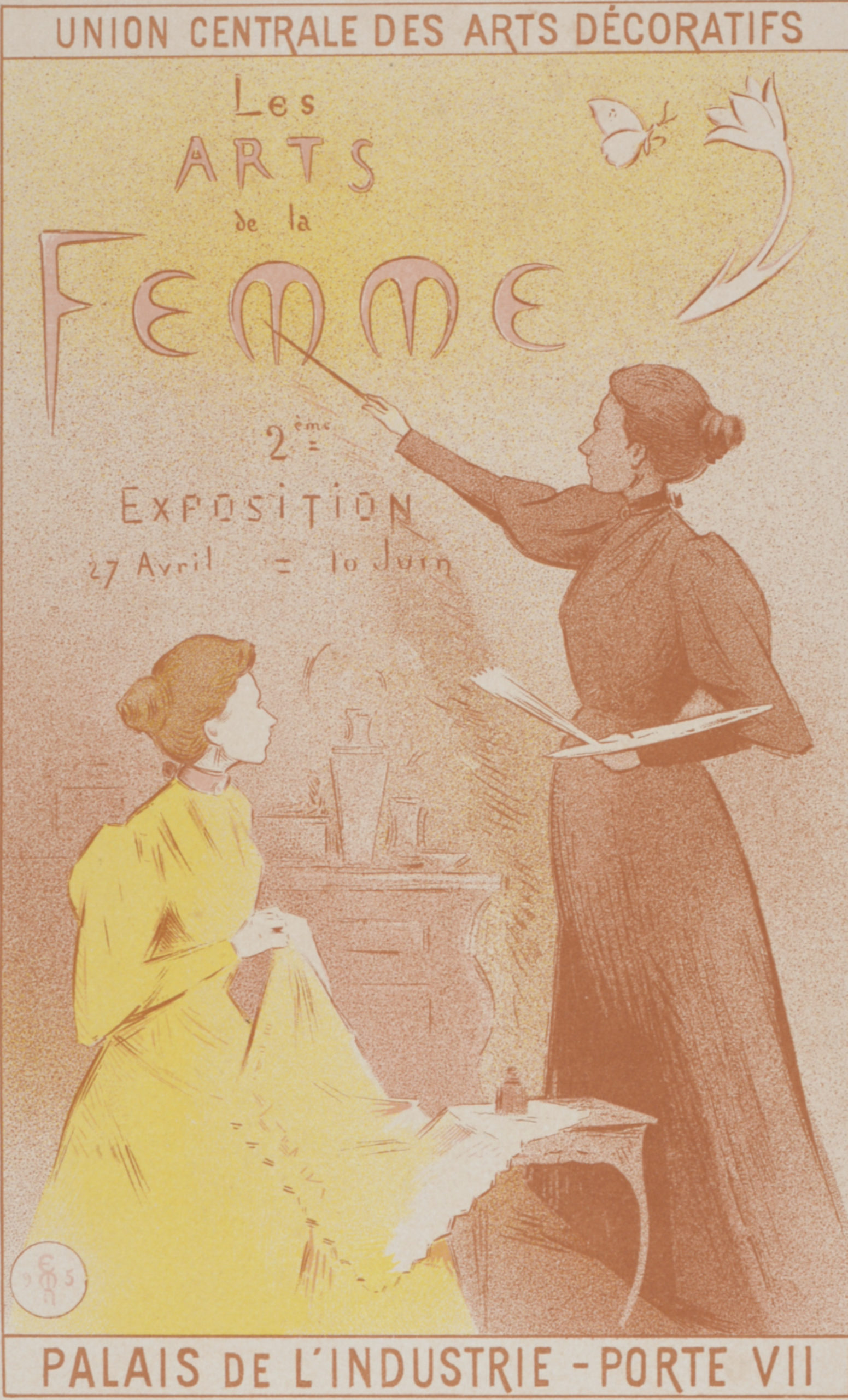 Etienne Moreau-Nélaton - Les Maîtres de l'Affiche : Les Arts de la Femme, 1895