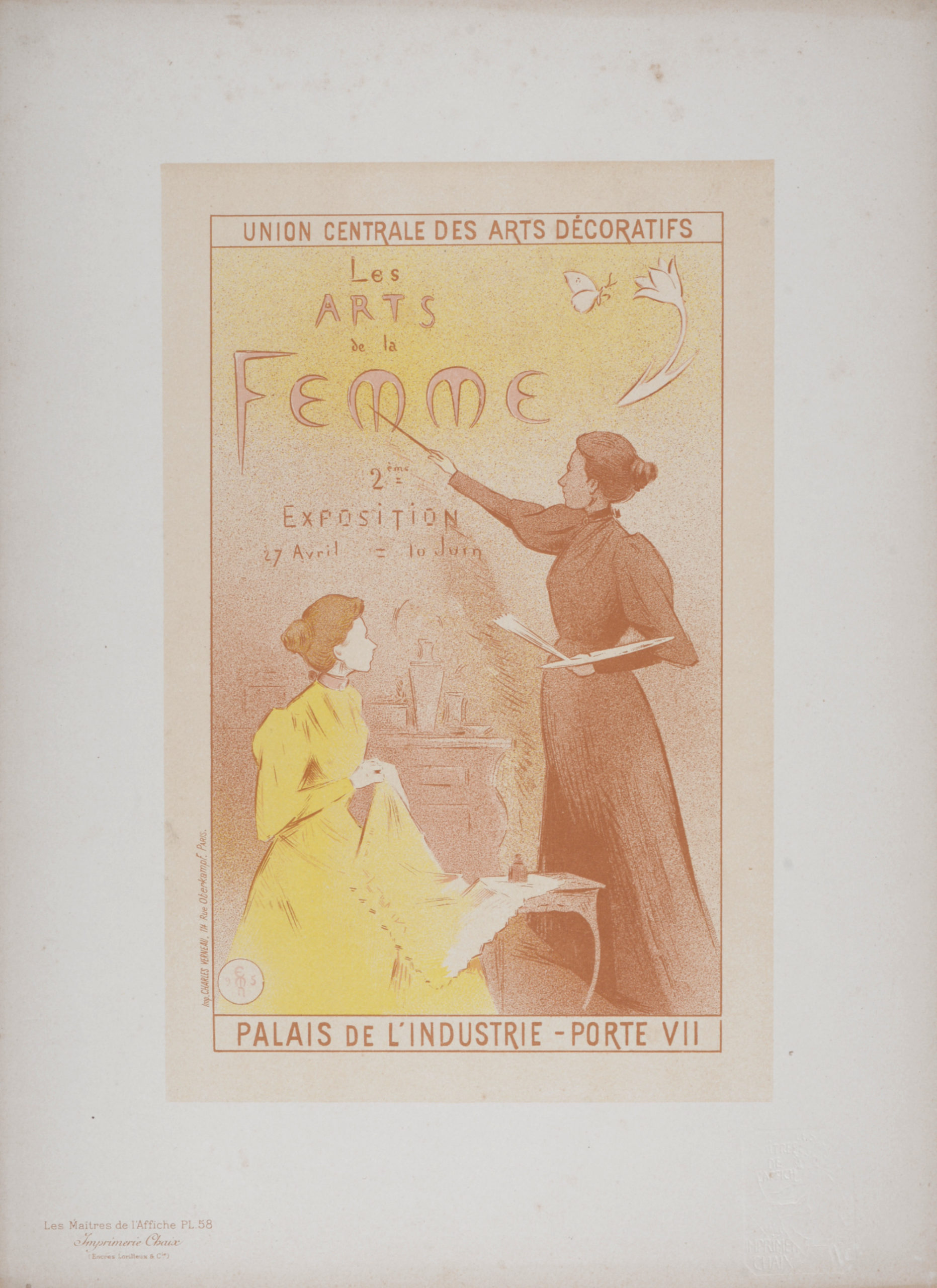Etienne Moreau-Nélaton - Les Maîtres de l'Affiche : Les Arts de la Femme, 1895 - Image 2