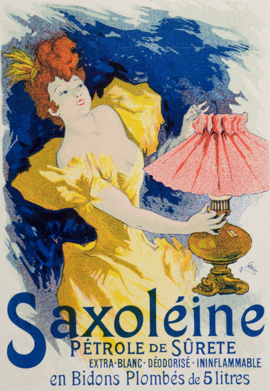 Jules Chéret - Saxoléine, 1896