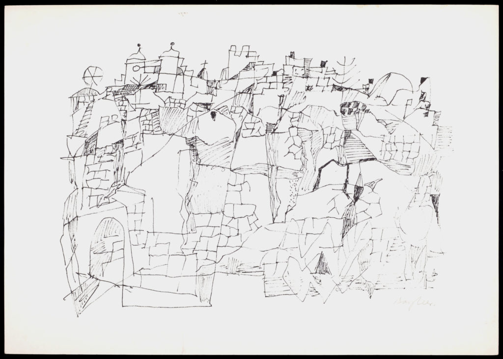 Eduardo Bargheer - Composition, 1965 - Hand signed - Image 2