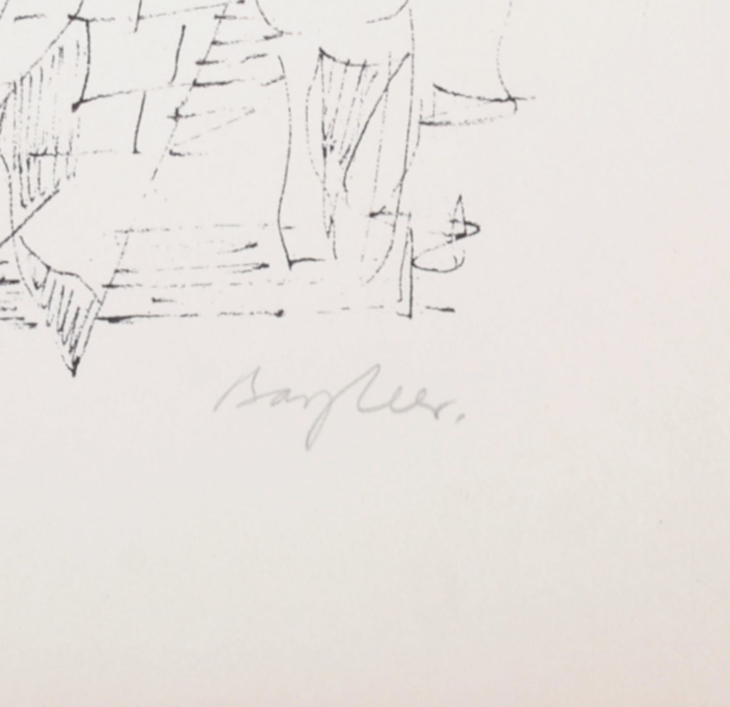 Eduardo Bargheer - Composition, 1965 - Hand signed - Image 3