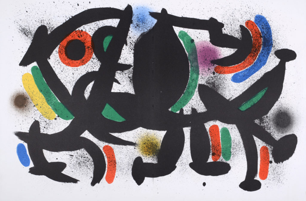 Joan Miro - Original Lithographie VIII, 1972