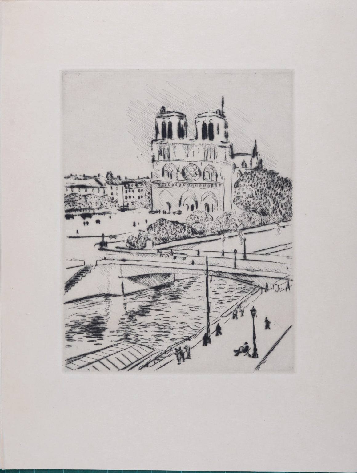 Albert Marquet - Notre-Dame et le quai Saint Michel, 1927