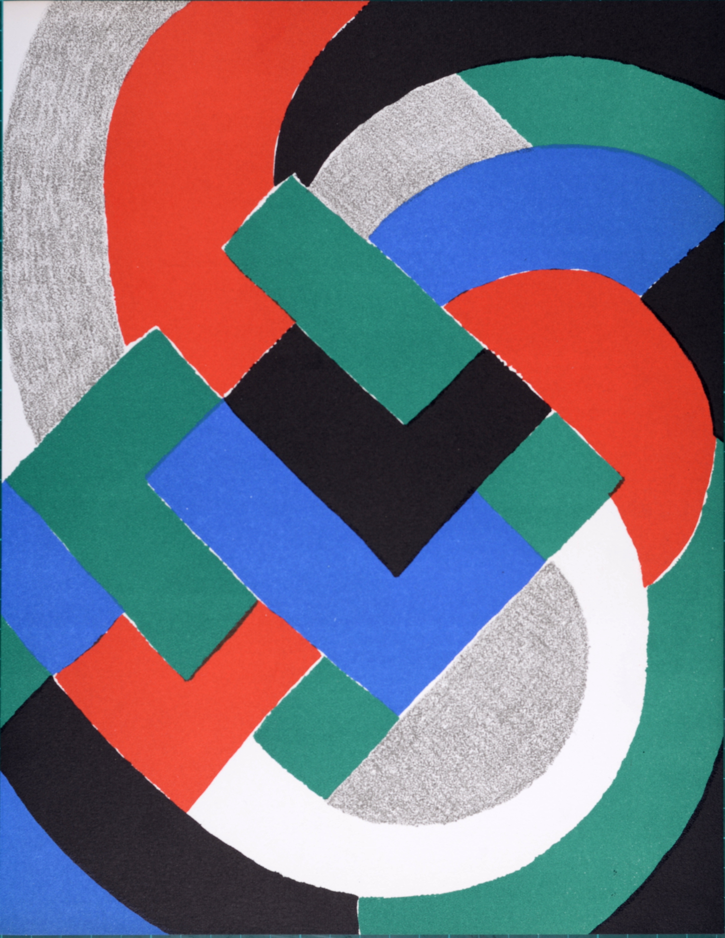 Sonia Delaunay - Composition pour XXe Siècle, 1969