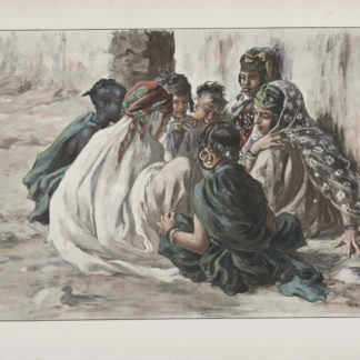 Etienne Dinet - Jeux de Fillettes à Laghouat, 1899