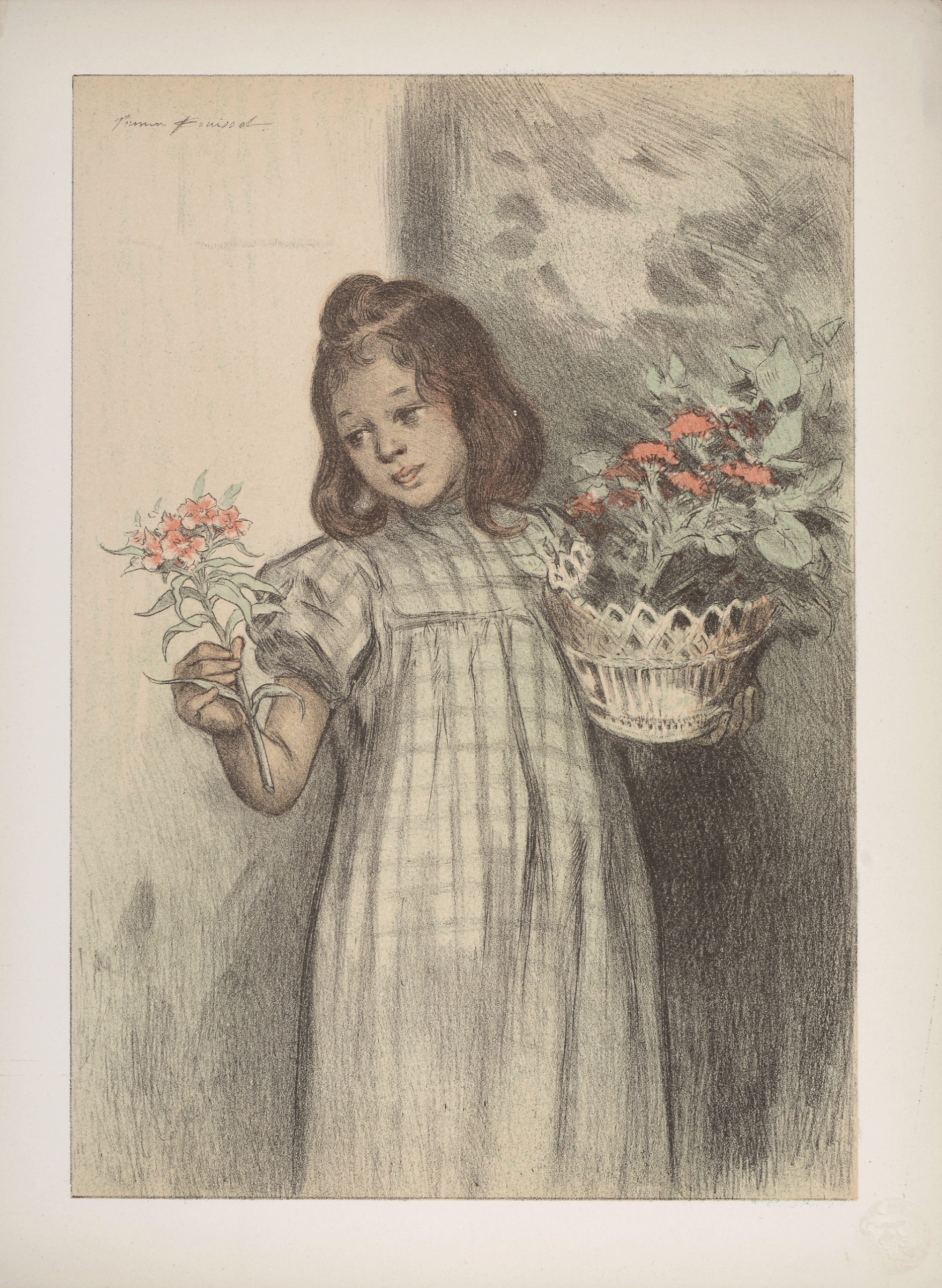 Firmin Bouisset Bouquetière, 1899 NOUVELLE COMPAGNIE DES ARTS