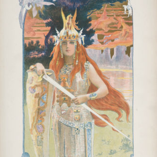 Gaston Bussière - Brunnhild, 1899