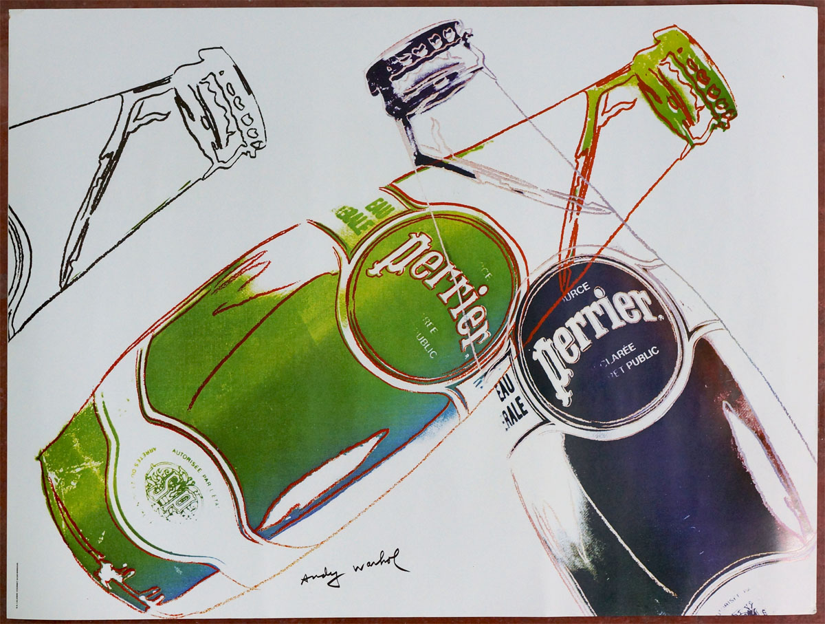 Andy Warhol - Perrier, 1983
