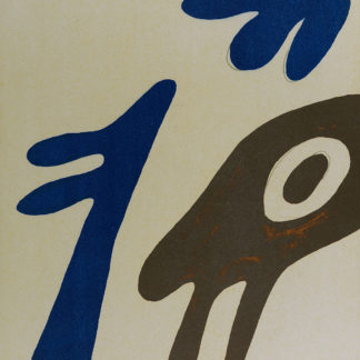 Jean ARP torso and navel on table 1962