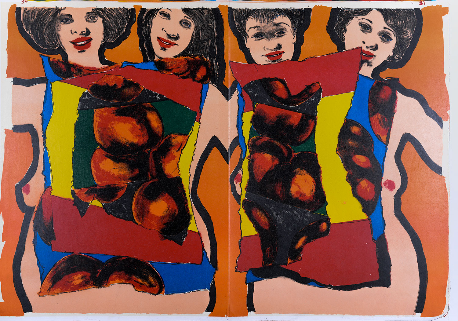 Alfred LESLIE Women 1964