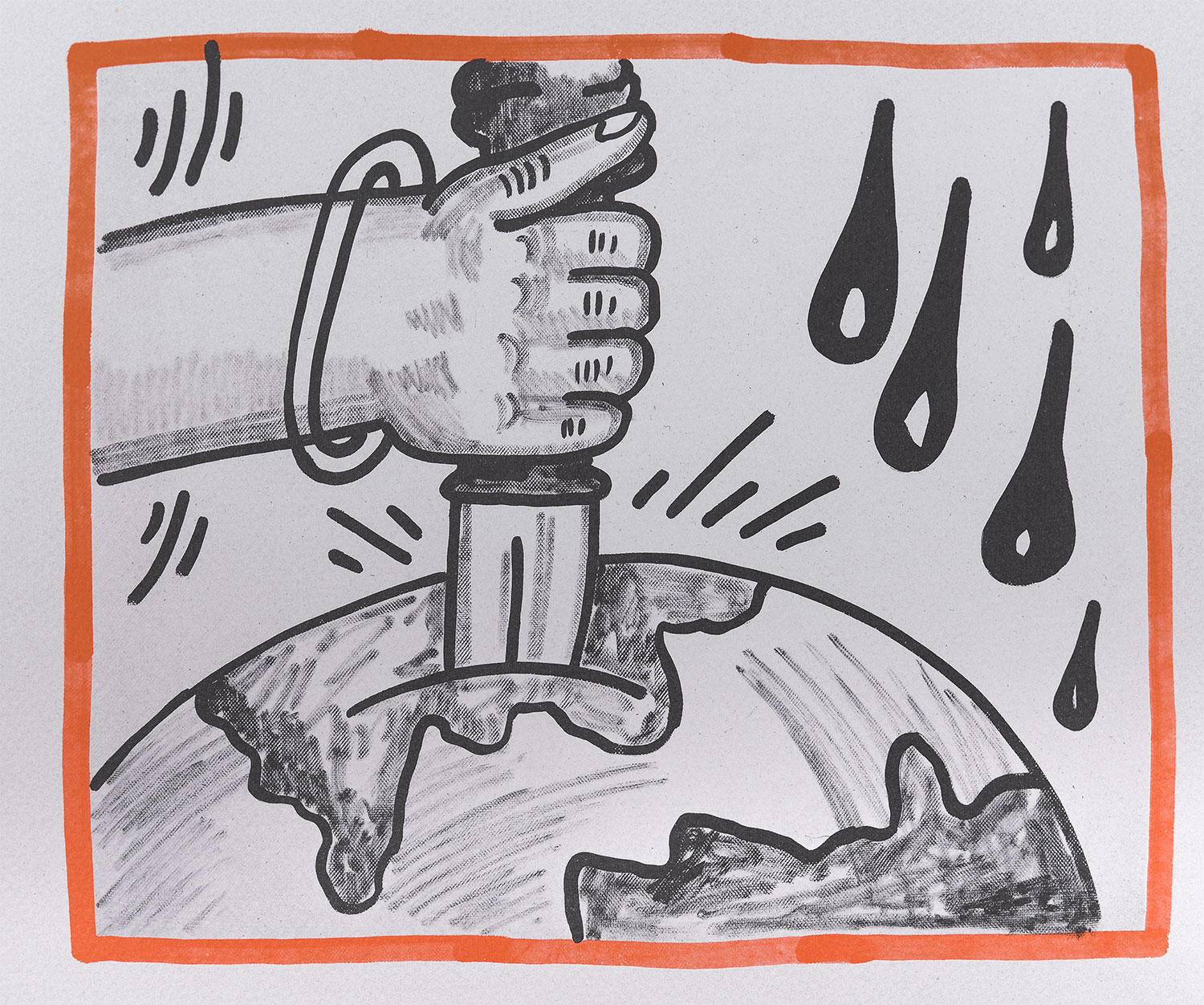 Keith Haring - Against all Odds, 1990