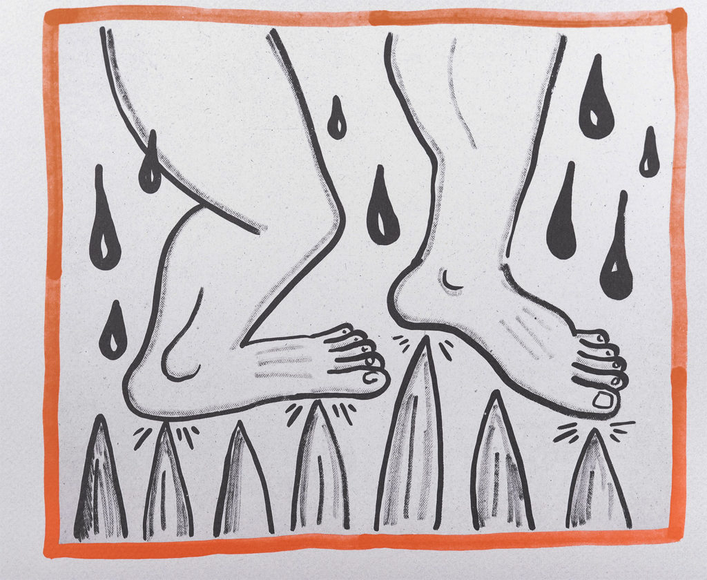 Keith Haring - Against all Odds, 1990