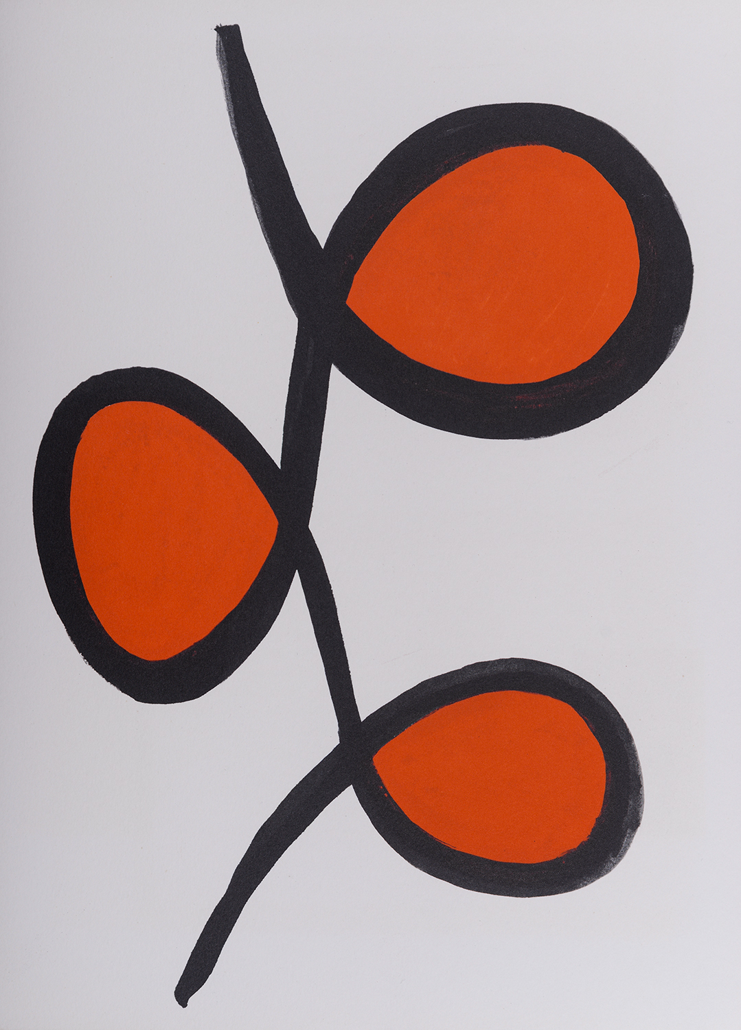 Alexander Calder : Abstract composition - Retrospektive, 1973 (Copie)