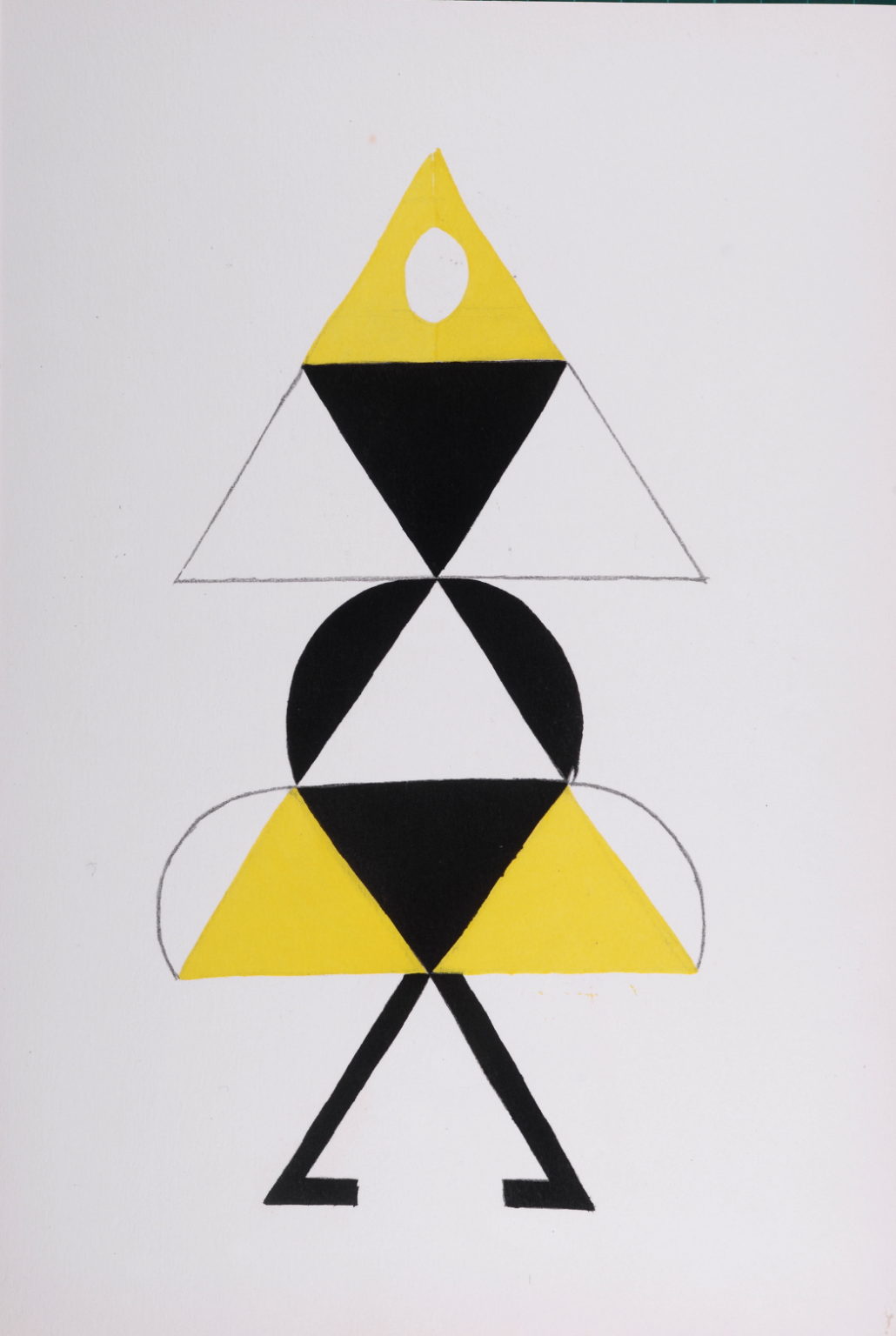 Sonia Delaunay - Costumes (H), 1969