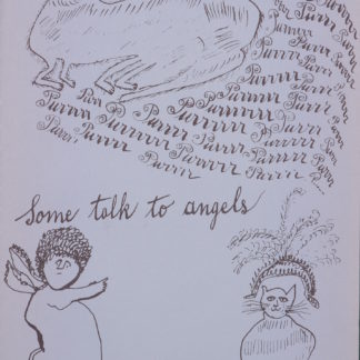 Andy Warhol : Holy Cats - Some talk to angels, C. 1957