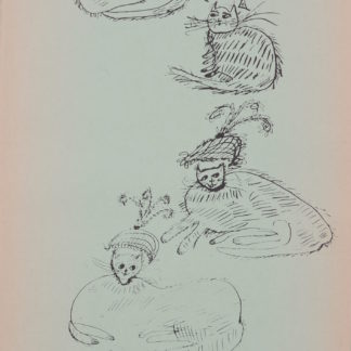 Andy Warhol : Holy Cats, C. 1957