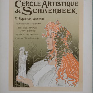 Privat Livemont Cercle de Schaerbeek 1896