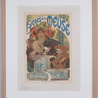 Alphonse Mucha - Bière de Meuse, Les Maitres de L'Affiche - 1899