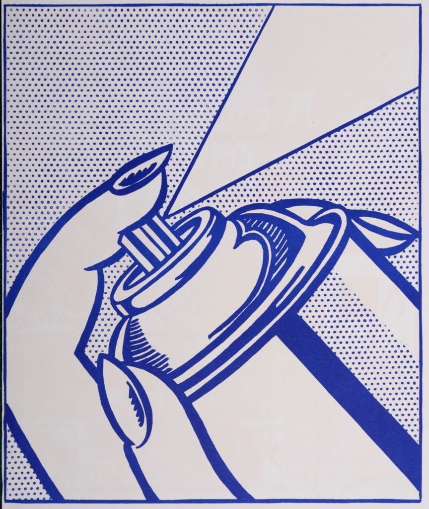 Roy Lichtenstein : Spray Can, 1964