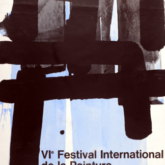 Pierre SOULAGES - VIe Festival International de la Peinture, 1974