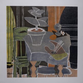 Georges Braque - Nature morte à la palette, 1960