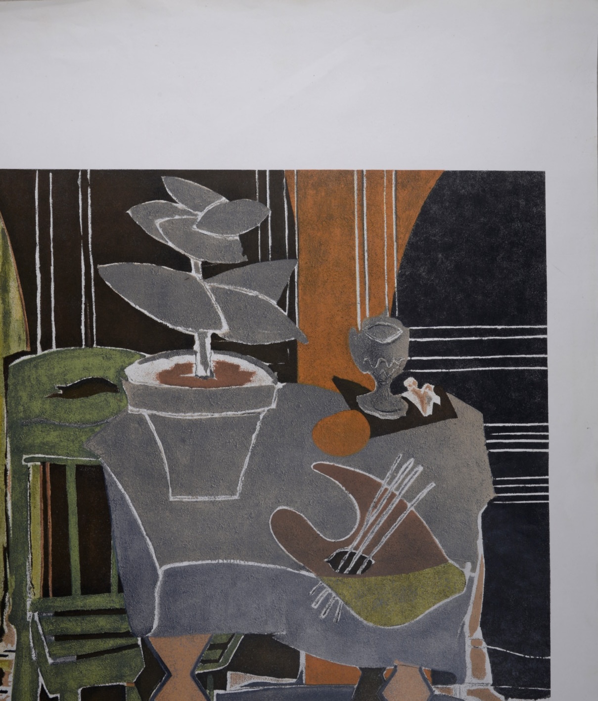 Georges Braque - Nature morte à la palette, 1960 – Image 3