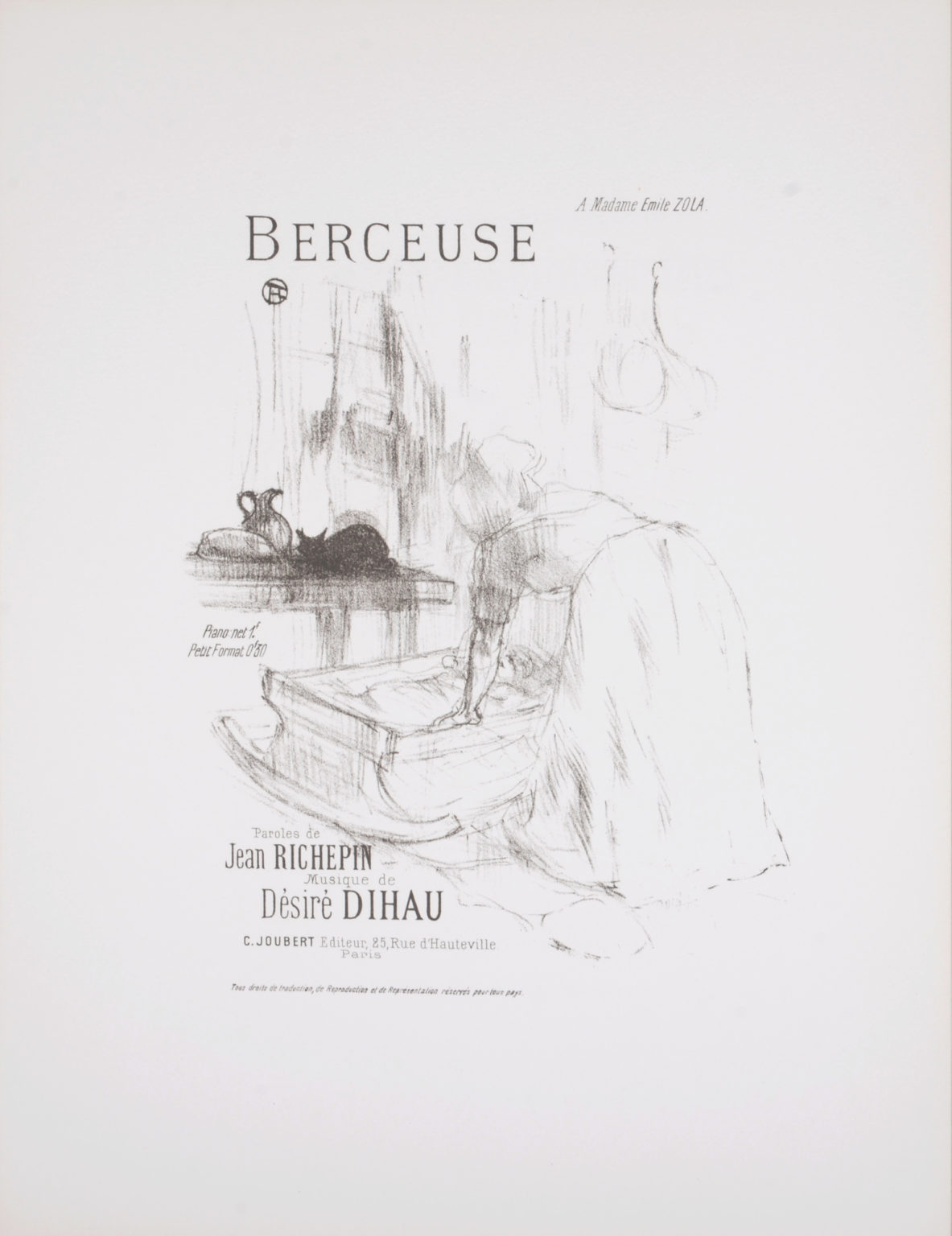 Henri de Toulouse-Lautrec - Berceuse, 1895