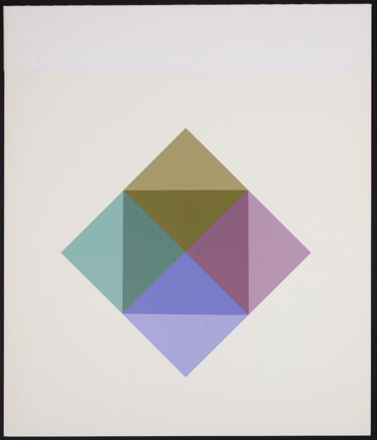 Sanford Wurmfeld - Abstract composition, 1971 - Image 2