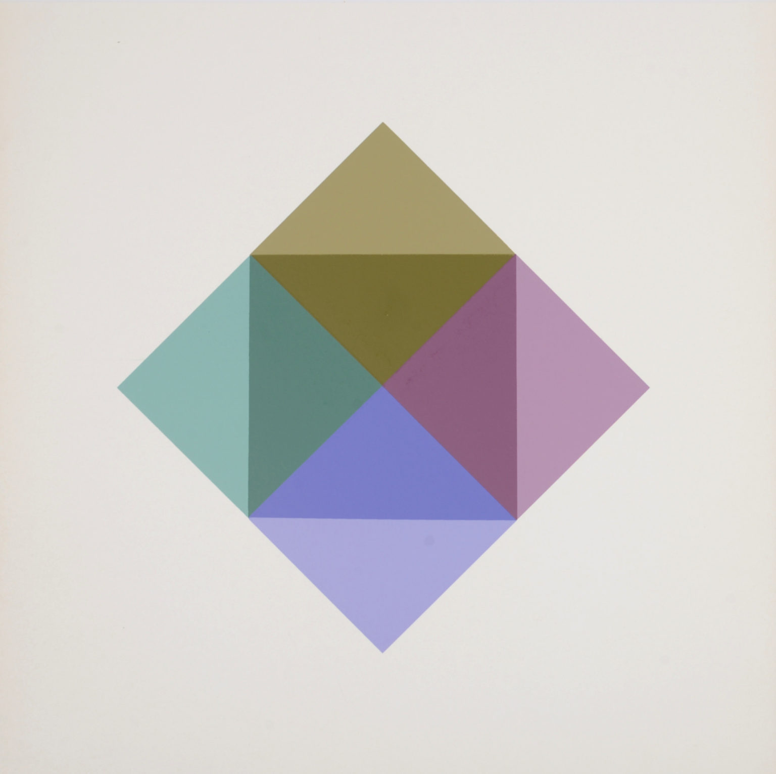 Sanford Wurmfeld - Abstract composition, 1971 - Image 3