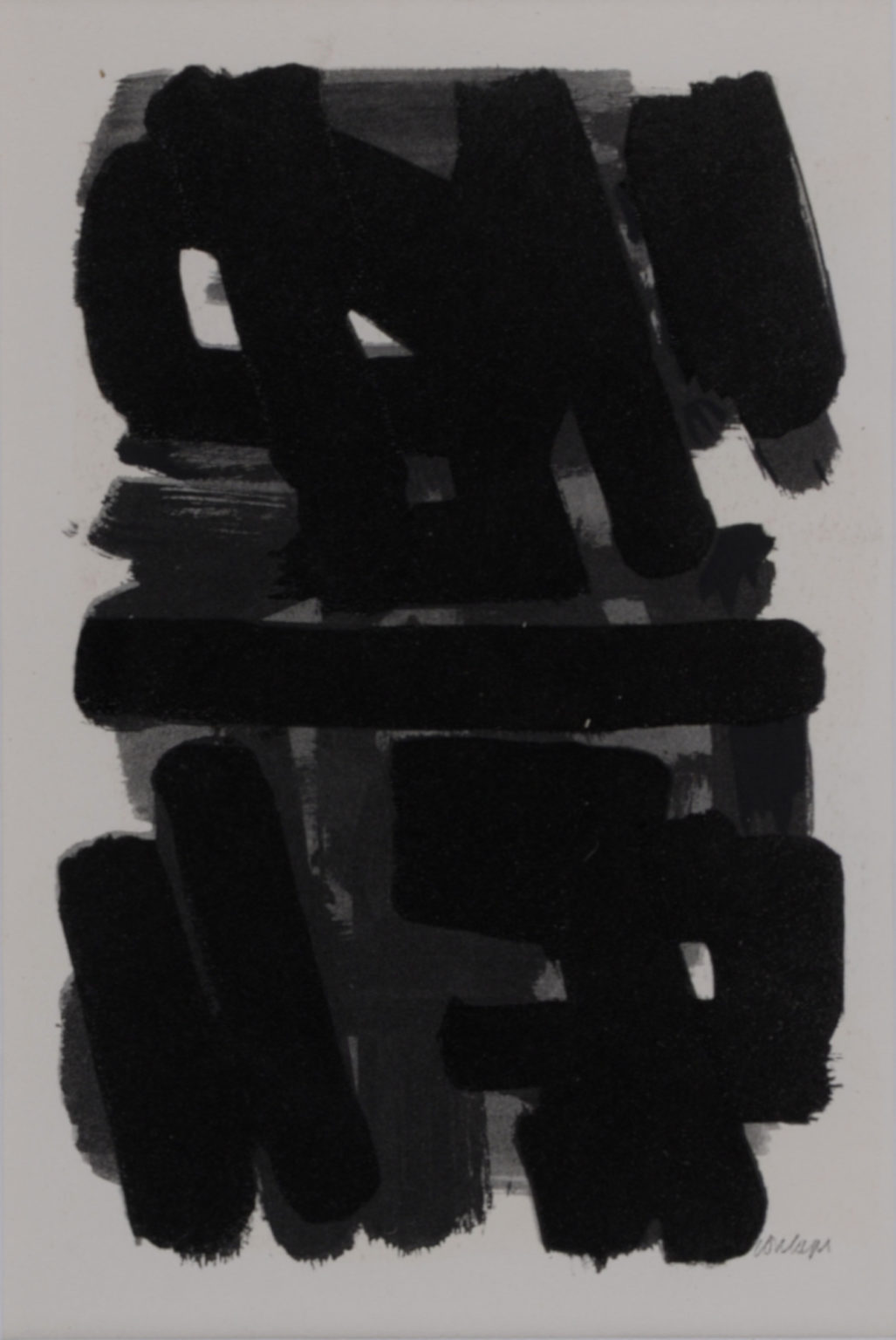 ncag art gallery SOULAGES Pierre UGS 9439