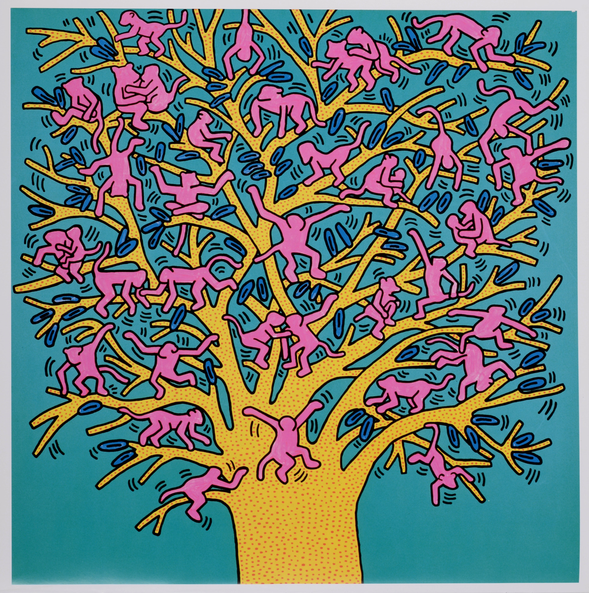 Keith Haring – 1998 Calendar (Ephemera) – NOUVELLE COMPAGNIE DES ARTS ...