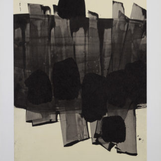 Pierre Soulages - Composition #9, 1962