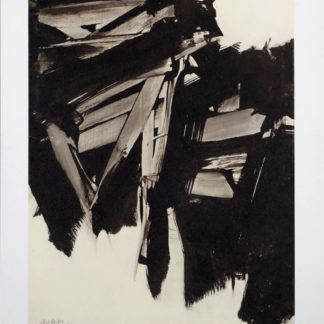 Pierre Soulages - Composition #10, 1962