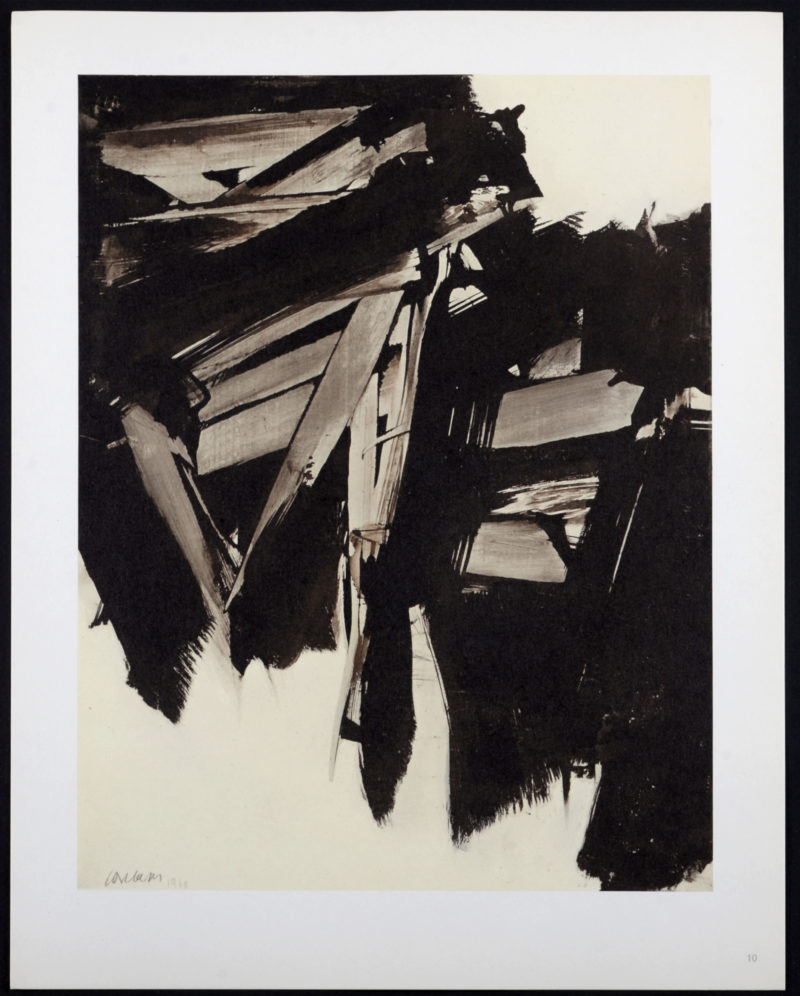 Pierre Soulages - Composition #10, 1962 – Image 2