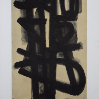 Pierre Soulages - Composition #2, 1962