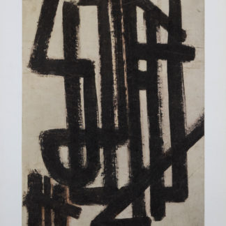 Pierre Soulages - Composition #3, 1962