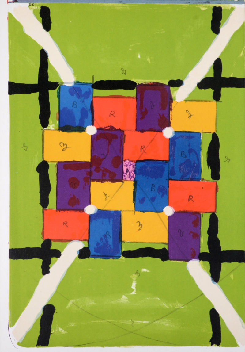 Alfred Jensen - One Cent Life, 1964