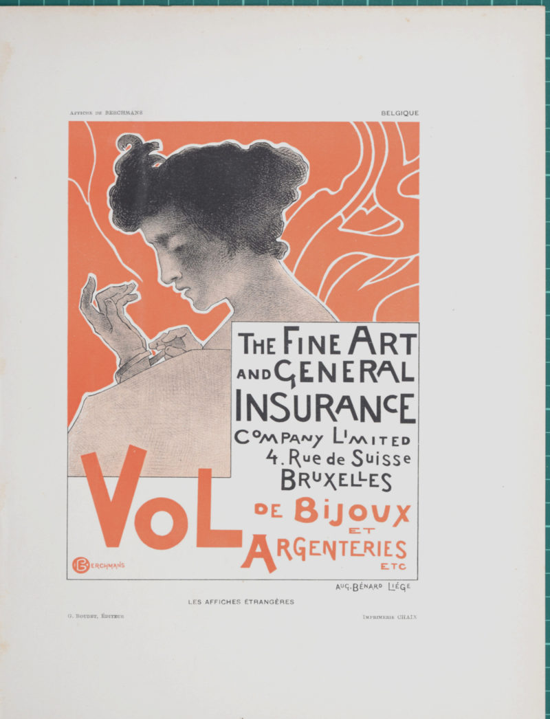 Émile Berchmans - Vol de Bijoux et Argenteries - 1897 - Image 2