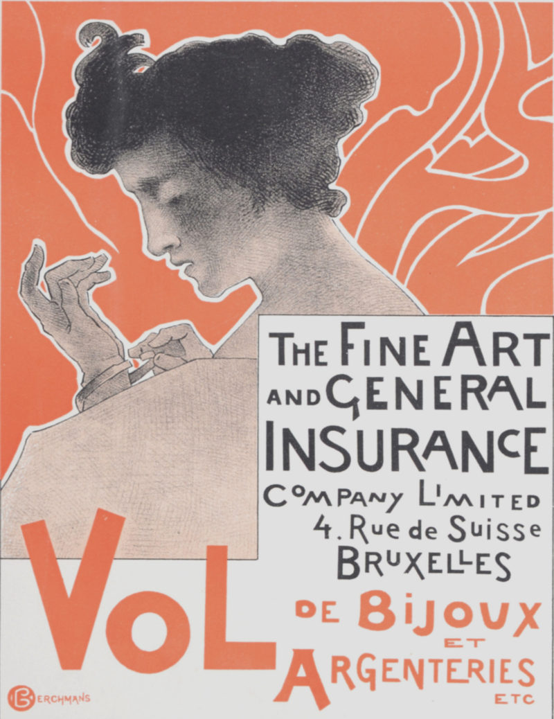Émile Berchmans - Vol de Bijoux et Argenteries - 1897