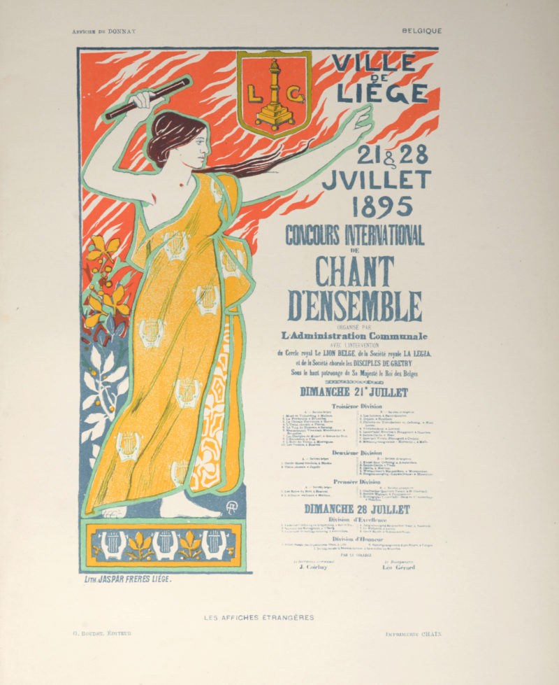 Auguste Donnay - Concours international de Chant d'ensemble - 1897 - Image 2