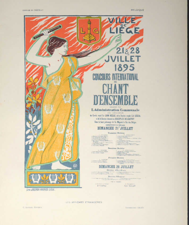 Auguste Donnay - Concours international de Chant d'ensemble - 1897 - Image 3