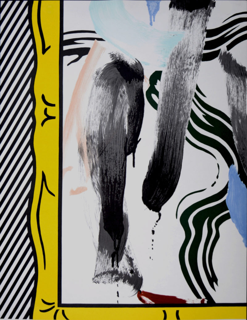 Roy Lichtenstein - Contre l'apartheid, 1983 - Rare !