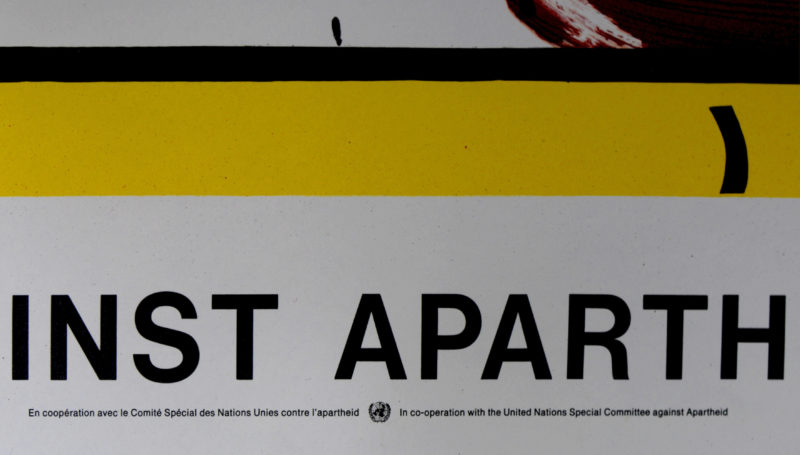 Roy Lichtenstein - Against Apartheid, 1983 - Scarce! - Image 4