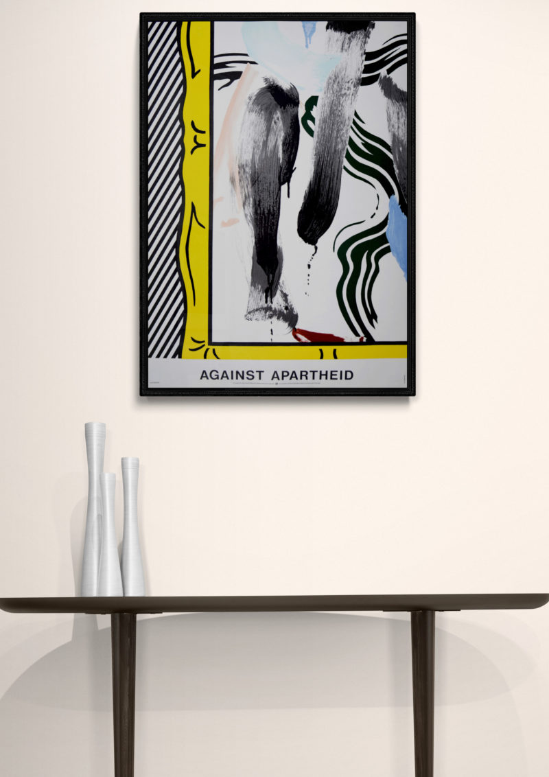Roy Lichtenstein - Against Apartheid, 1983 - Scarce! - Image 7