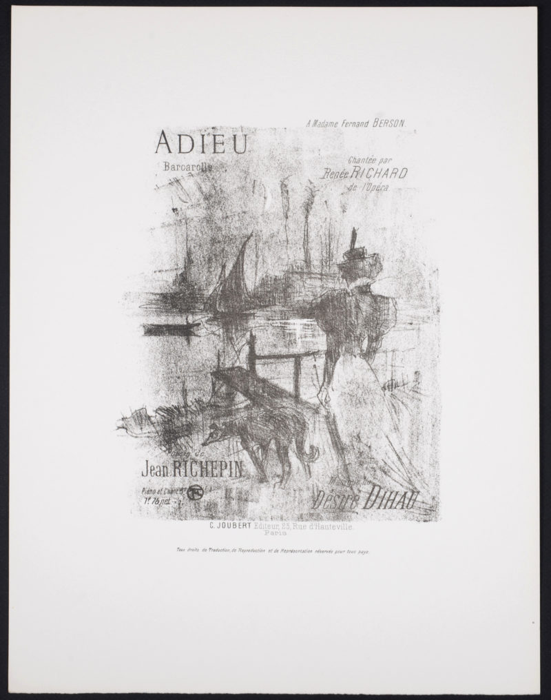 Henri de Toulouse-Lautrec - Adieu, 1895 – Image 2