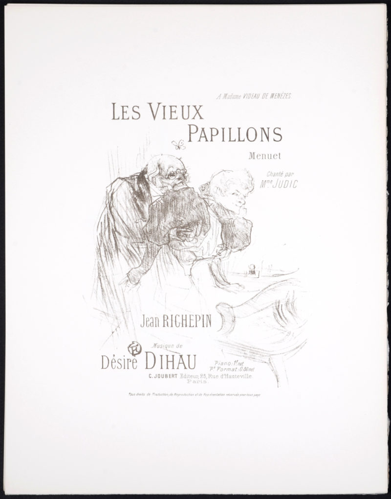 Henri de Toulouse-Lautrec - Les Vieux papillons, 1895 - Image 2