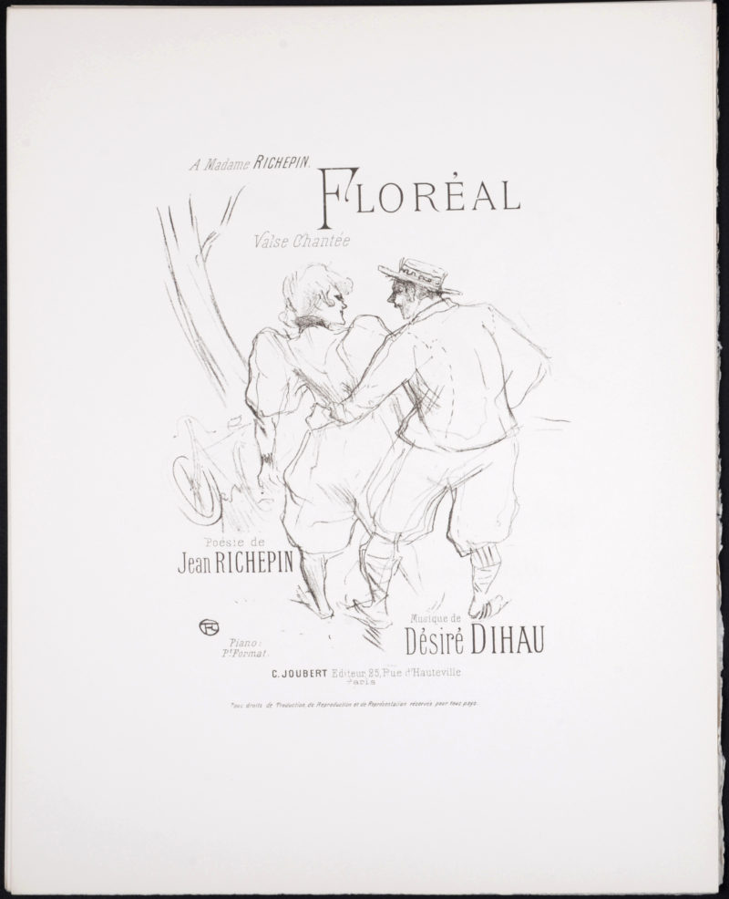 Henri de Toulouse-Lautrec (After) - Floréal, 1895 - Image 2